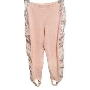 Jag Stirrup Pants with Contrast Print Side Panels L